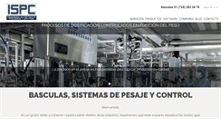 Desktop Screenshot of ispc.com.mx